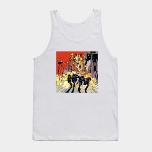 Thin Lizzy The Boys Are Back Fanart Tank Top